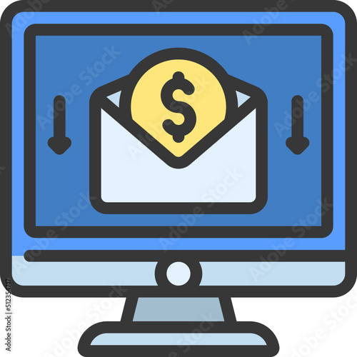 Online Money Icon
