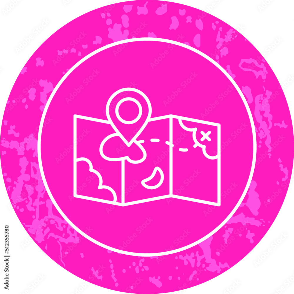 Unique Line Round Circle Icon Unique Line Round Circle Icon