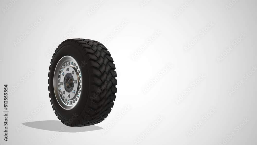 Loop able wheel rotating abstract background Loop able wheel rotating abstract background