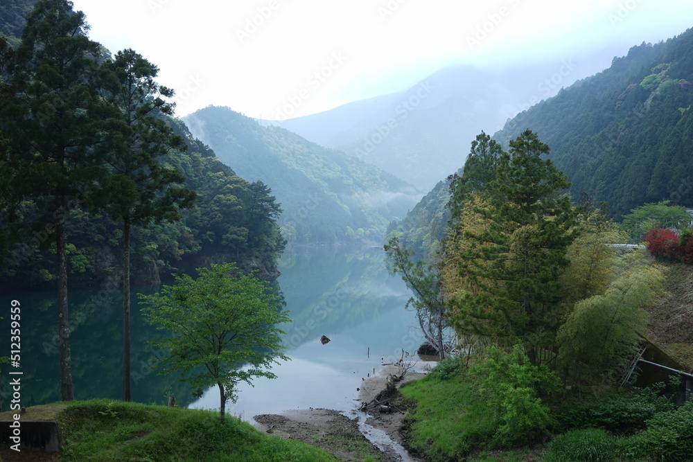 lake in the mountains