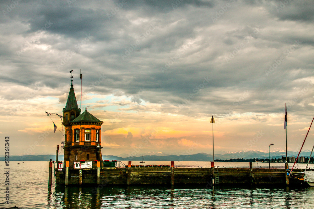 Fototapeta premium Hafen Konstanz