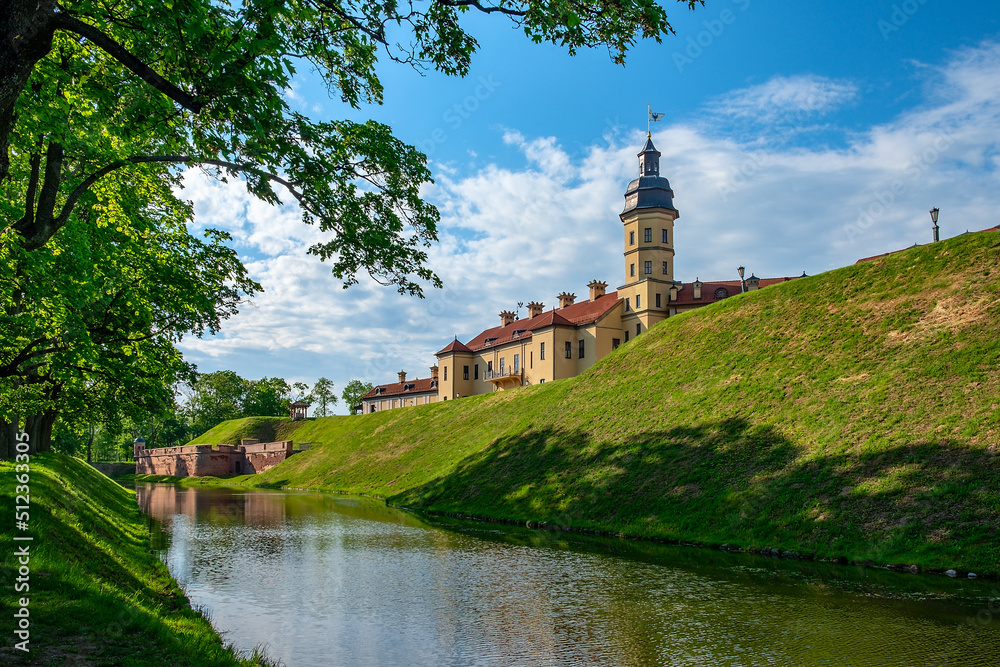 Nesvizh Castle is a castle of the Radziwill family. Nesvizh Castle is a castle of the Radziwill family.