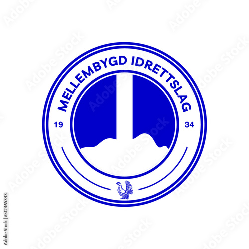 bold and bold circle abstract logo
