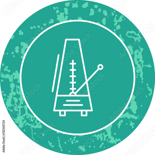 Unique Line Round Circle Icon