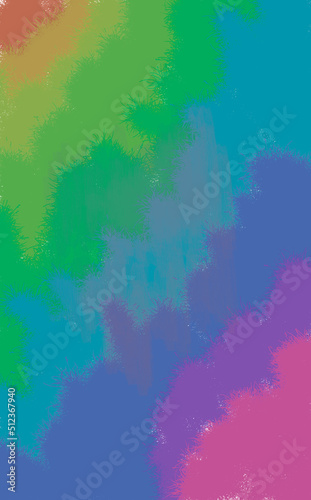 Abstract multicolored art background with liquid texture. bands