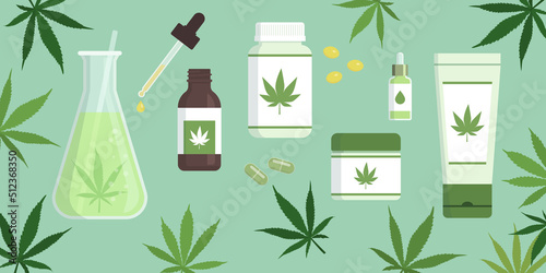 Hemp products for health and skincare