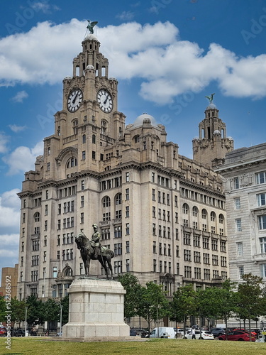 Liver building, Liverpool, Mersyside,United Kingdom. photo