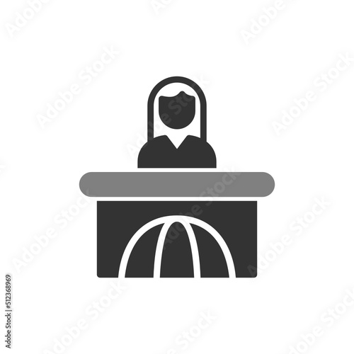 News Anchor Icon