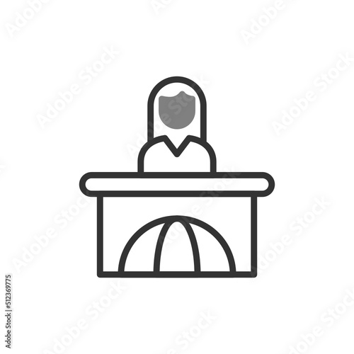 News Anchor Icon