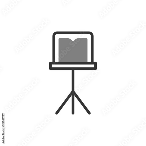 Music Stand Icon