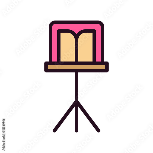 Music Stand Icon