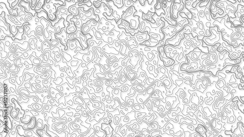 White wave paper curved reliefs abstract background, Abstract topographic contours map background. Geographic mountain relief. Abstract lines background. Contour maps. Business concept.