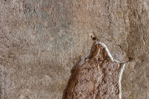 wall texture broken
