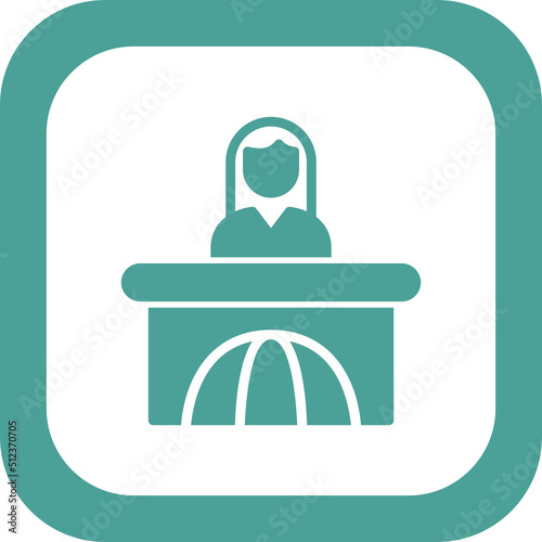 News Anchor Icon