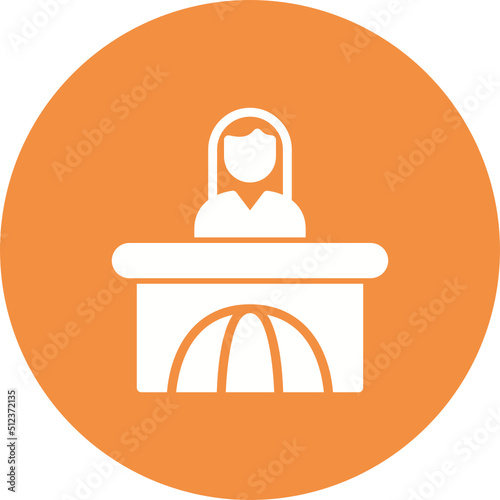 News Anchor Icon