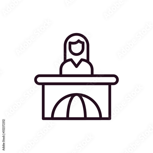 News Anchor Icon