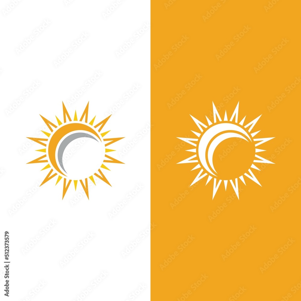 Fototapeta premium Sun Vector illustration Icon