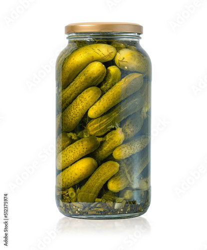 can of canned cucumbers
