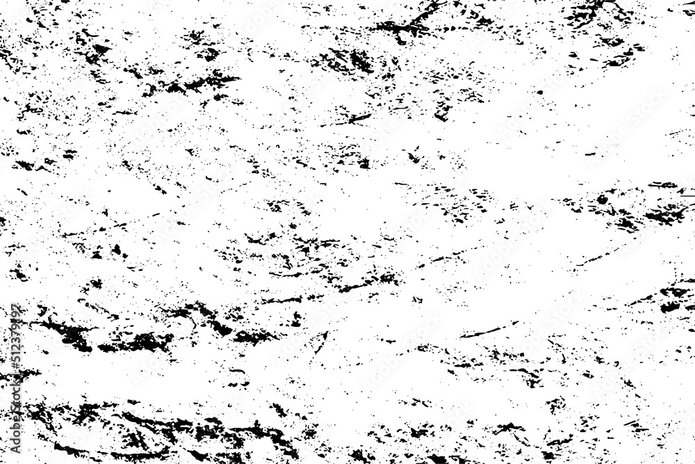 Black and white grunge. Distress overlay texture. Abstract surface dust and rough dirty wall background concept. Distress illustration simply place over object to create grunge effect. Vector EPS10.