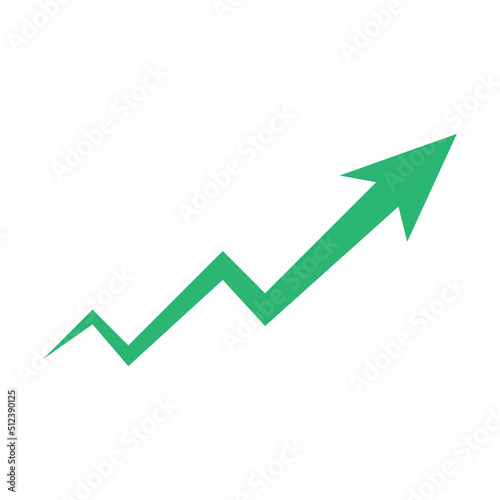 Business Finance arrow  logo