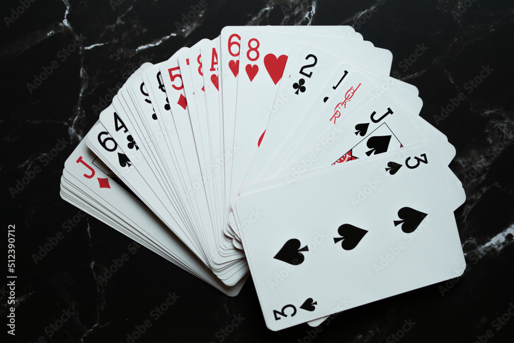 Obraz premium Cartas de Juego de Mesa