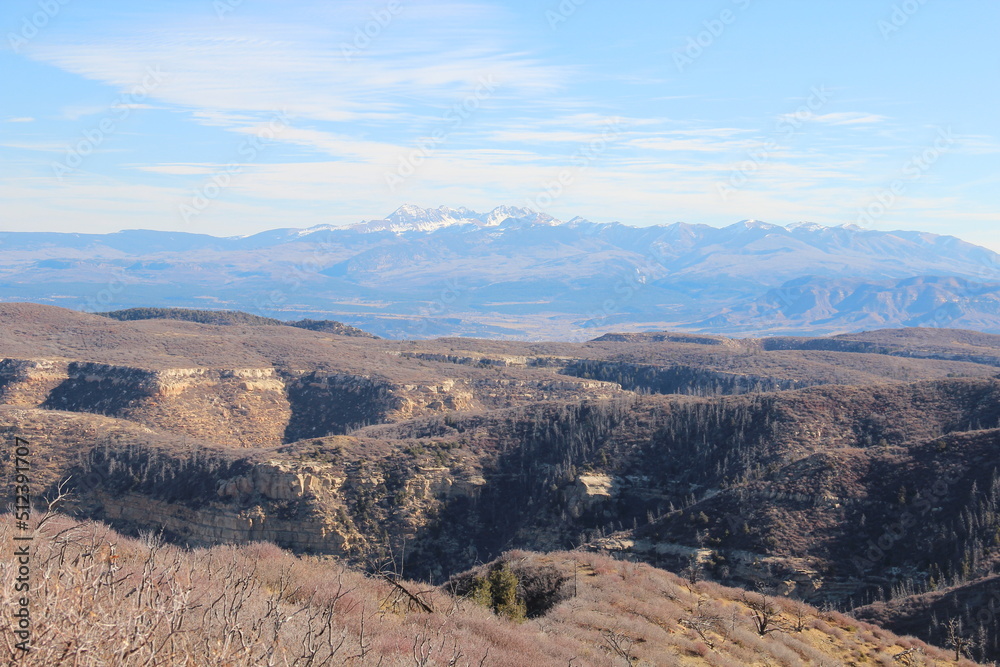 View from Mesa Verde National Park, Colorado