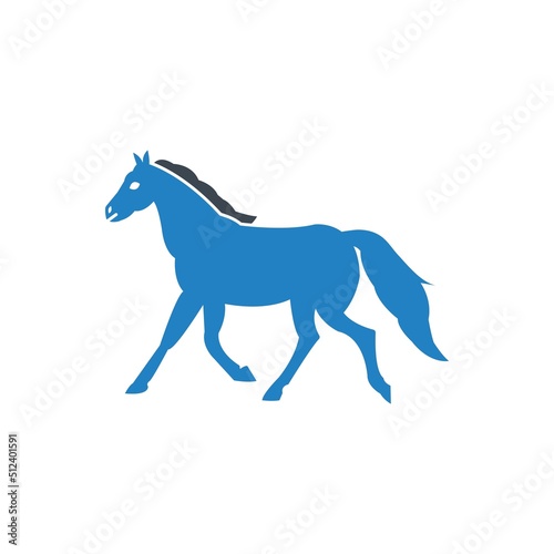 Fototapeta Naklejka Na Ścianę i Meble -  Horse icon 