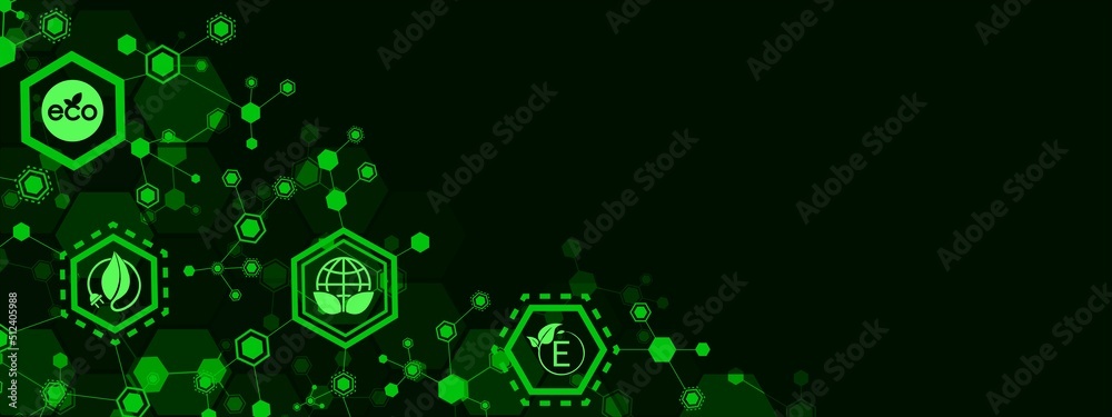 Neon green background frame with ecology icons, symbols. Green world design. Texture of hexagons, lines. Clean energy. Eco-friendly transport. Poster technology, business, social networks. Vector Neon green background frame with ecology icons, symbols. Green world design. Texture of hexagons, lines. Clean energy. Eco-friendly transport. Poster technology, business, social networks. Vector