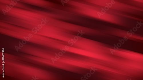 Twisted vibrant emerald gradient blurred of red colors with smooth movement of the gradient in the frame with copy space. Abstract narrow lines concept