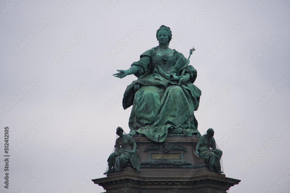 Image of the Maria Theresa Monument in Vienna
