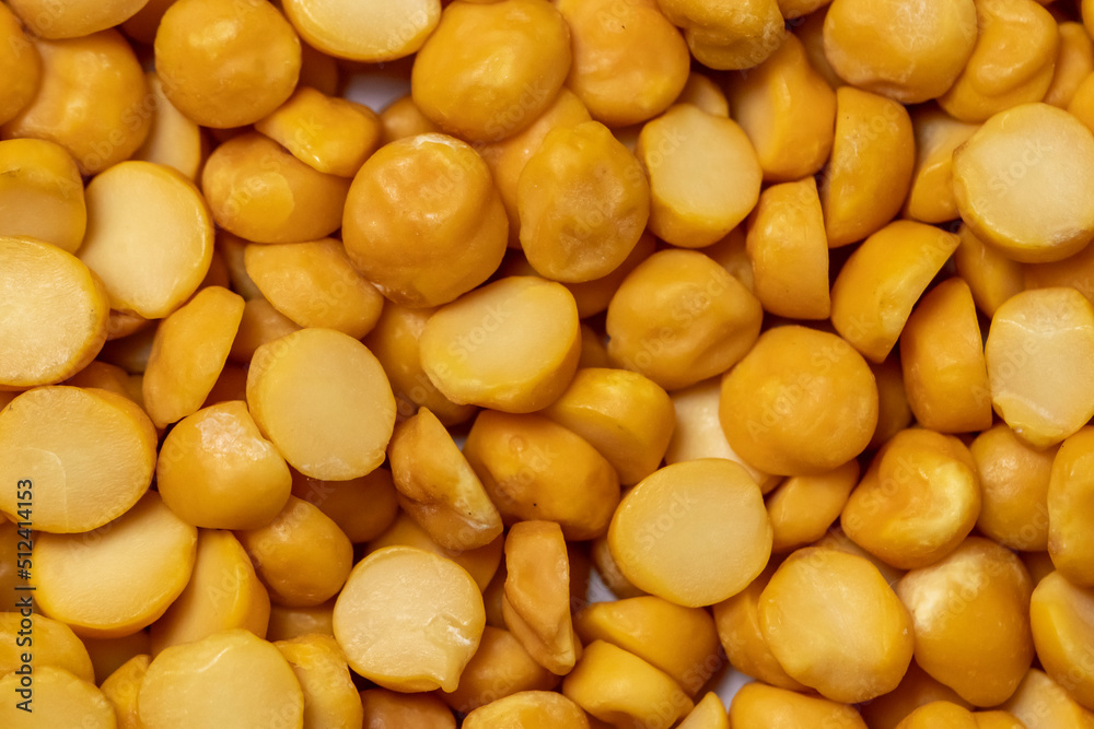 Toor Dal close-up texture Background Toor Dal close-up texture Background