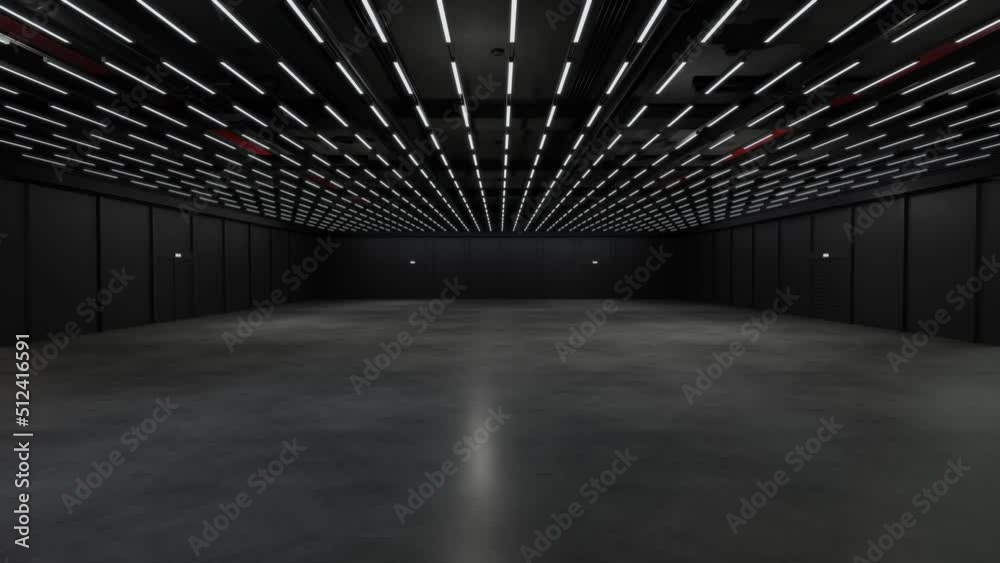 Motion Empty hall exhibition.The backdrop for exhibition stands, booth,trade show.Convention for meeting.Big room for entertainment,event,sports.Indoor for Factory,warehouse,showroom.3d render.	