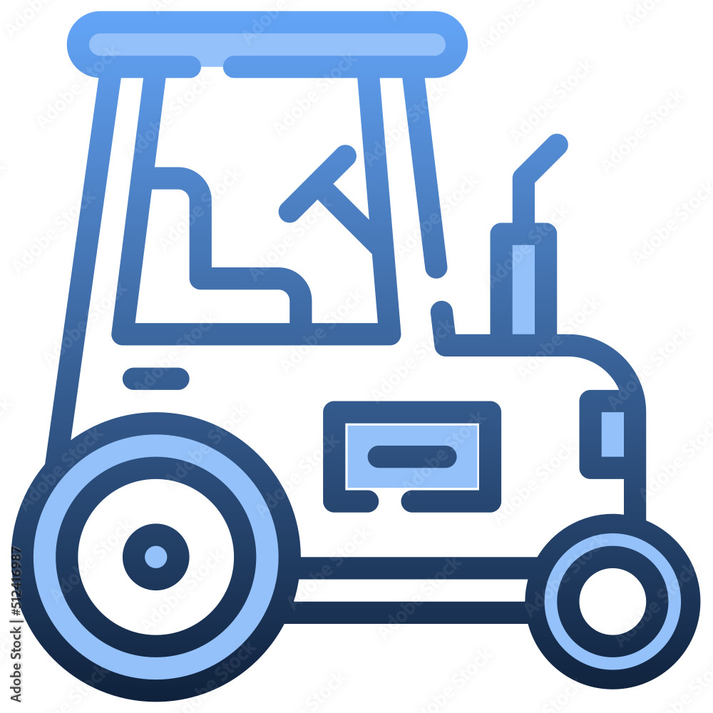 TRACTOR Gradient icon,linear,outline,graphic,illustration TRACTOR Gradient icon,linear,outline,graphic,illustration
