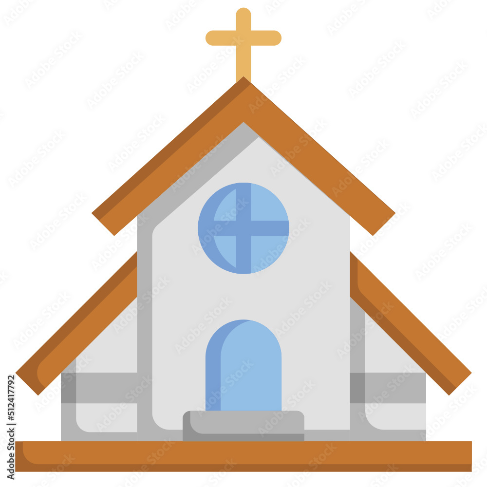 CHURCH flat icon,linear,outline,graphic,illustration CHURCH flat icon,linear,outline,graphic,illustration