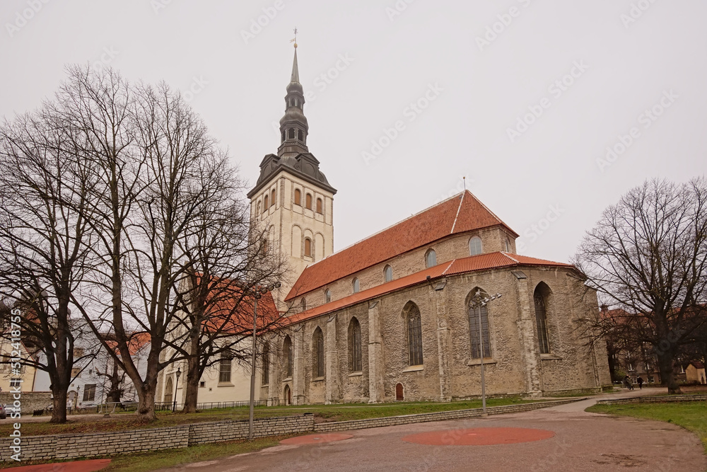 Saint Nicholas, old evangelical lutheran church, now housing the Nigulisteart Museum Tallinn, Estonia Saint Nicholas, old evangelical lutheran church, now housing the Nigulisteart Museum Tallinn, Estonia