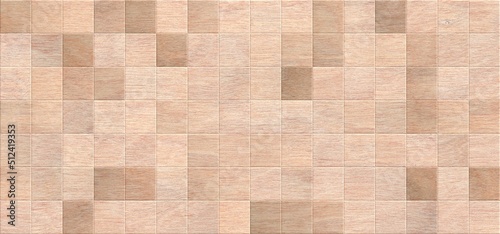 Mosaic Wood Planks for seamless background, Wall Variety of wood species. Wooden panels. Background for design and presentations.