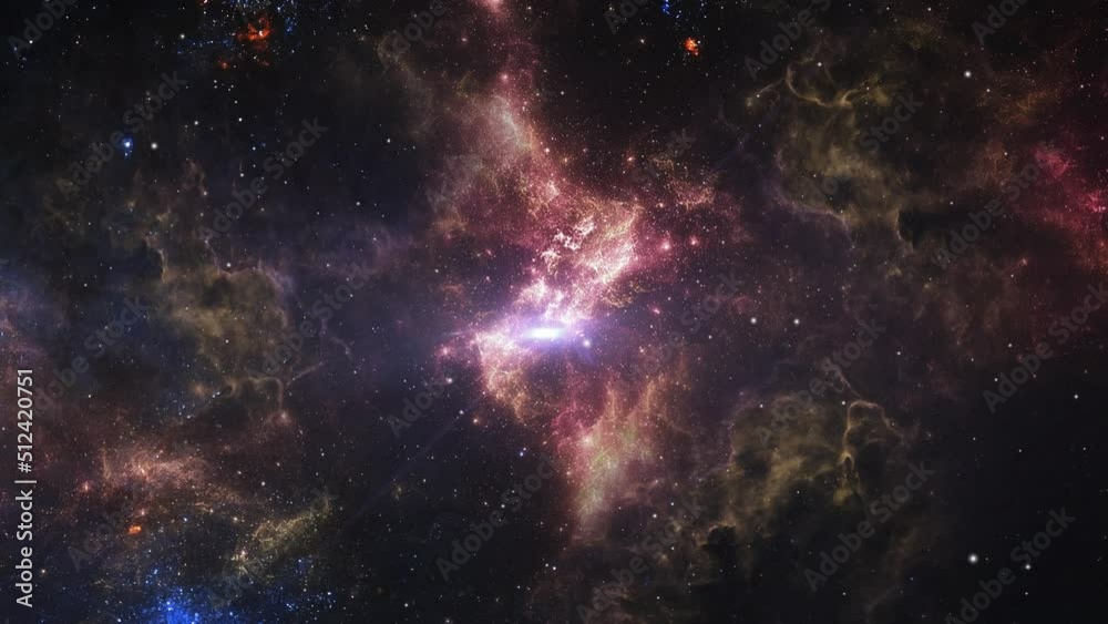 nebula clouds that develop in the gerat universe