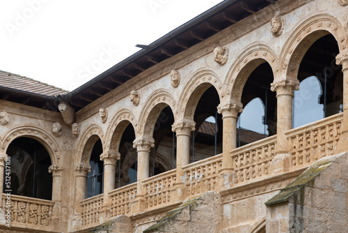 Cloister of the monastery of Valbuena de Duero, Valladolid