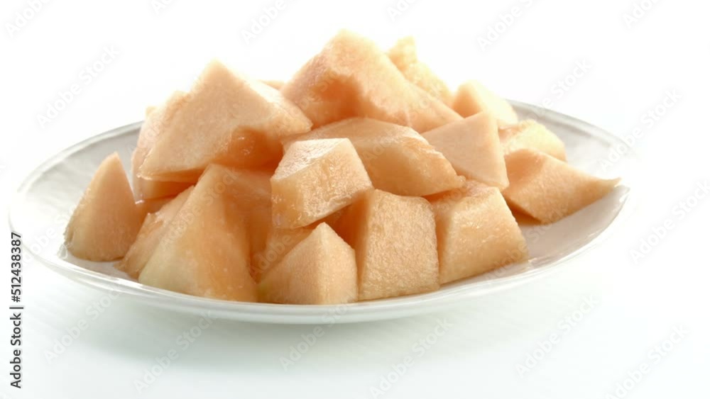 Fresh Cantaloupe Chunks Fresh Cantaloupe Chunks