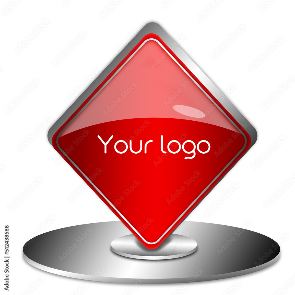 Miniature company logo placed on table or as decoration. Miniature company logo placed on table or as decoration.