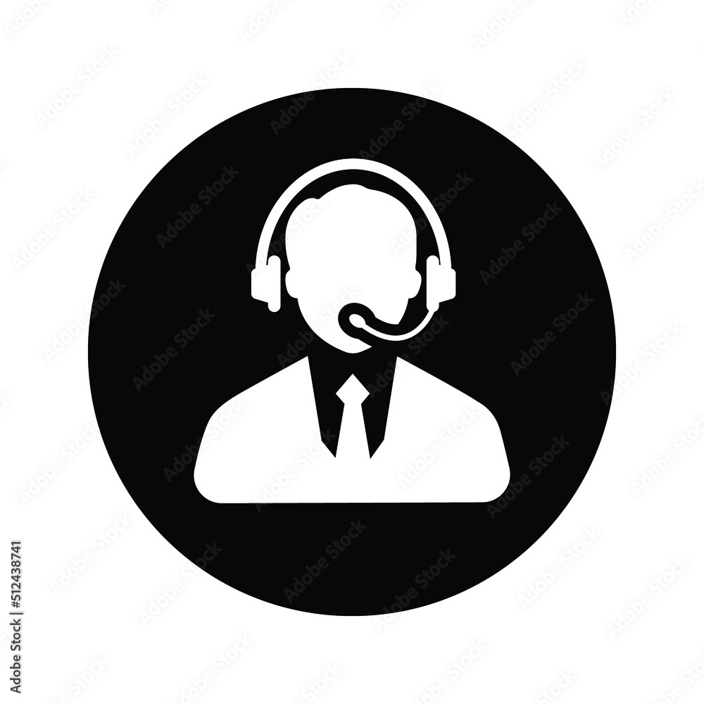 Call center, customer service, helpline icon. Rounded vector design. Call center, customer service, helpline icon. Rounded vector design.