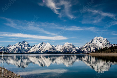Mountain Reflection at Jackson Lake