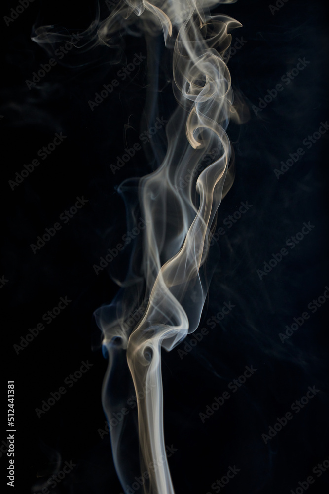 smoke on a dark background in high resolution smoke on a dark background in high resolution