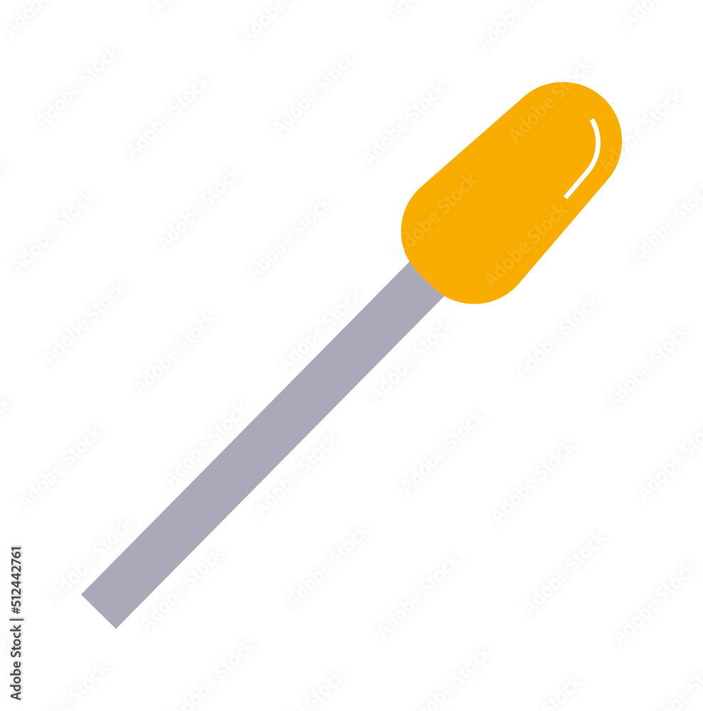 Ear stick Beauty Tool. Vector illustration Ear stick Beauty Tool. Vector illustration
