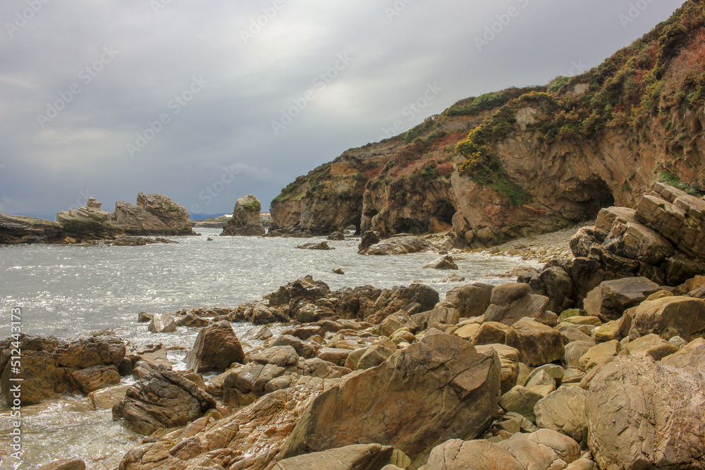beach and rocks