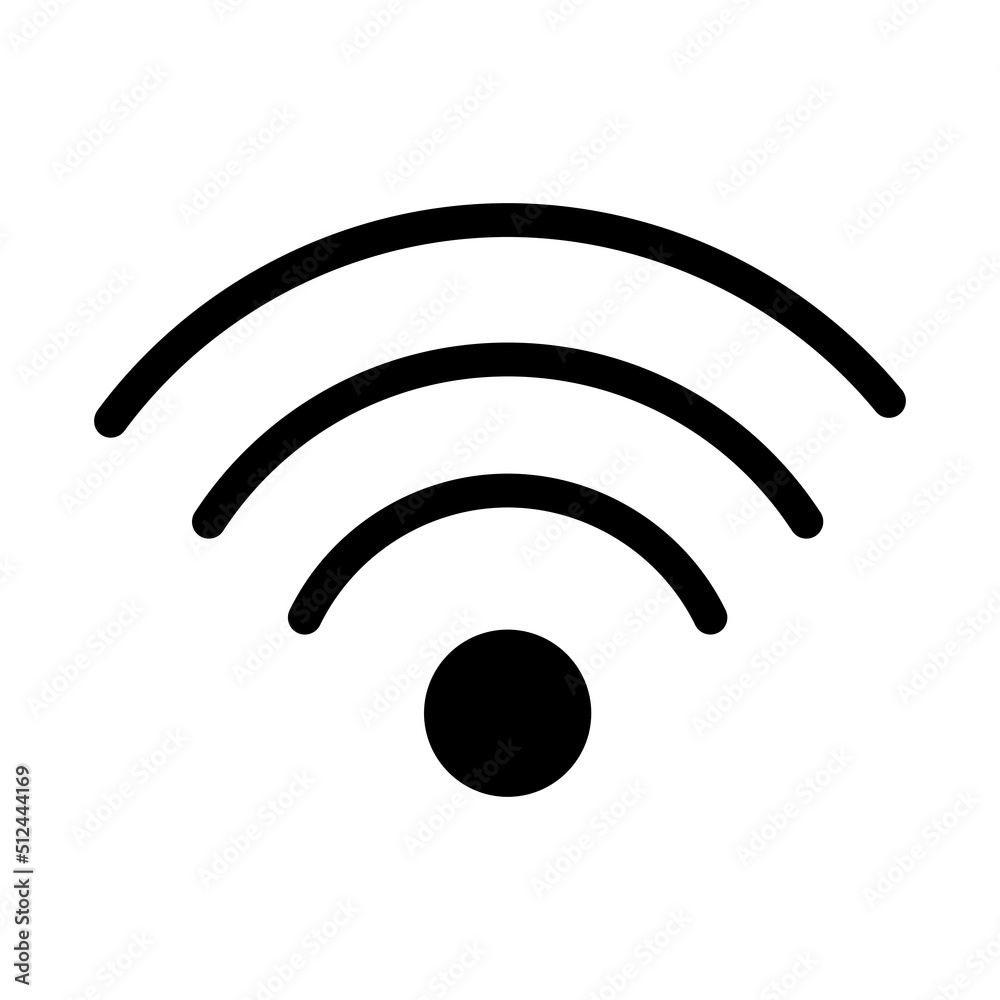 Wi-Fi icon vector. wireless illustration sign. signal symbol. Wi-Fi icon vector. wireless illustration sign. signal symbol.
