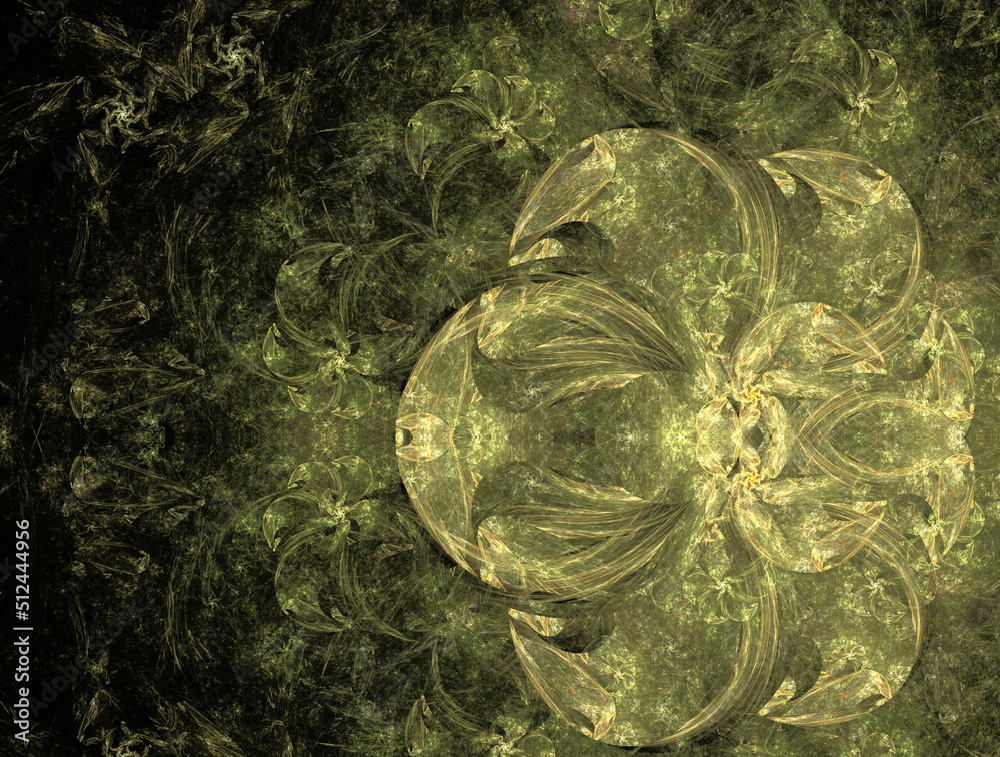 Obraz premium Imaginatory fractal abstract background Image