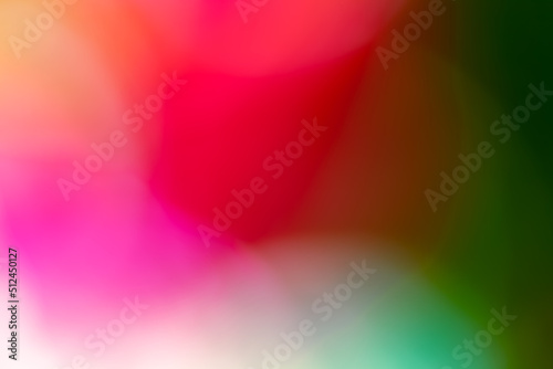 Concept de fond multicolore - dégradé de couleurs naturelles par flou artistique - hyper macro - hyper flou