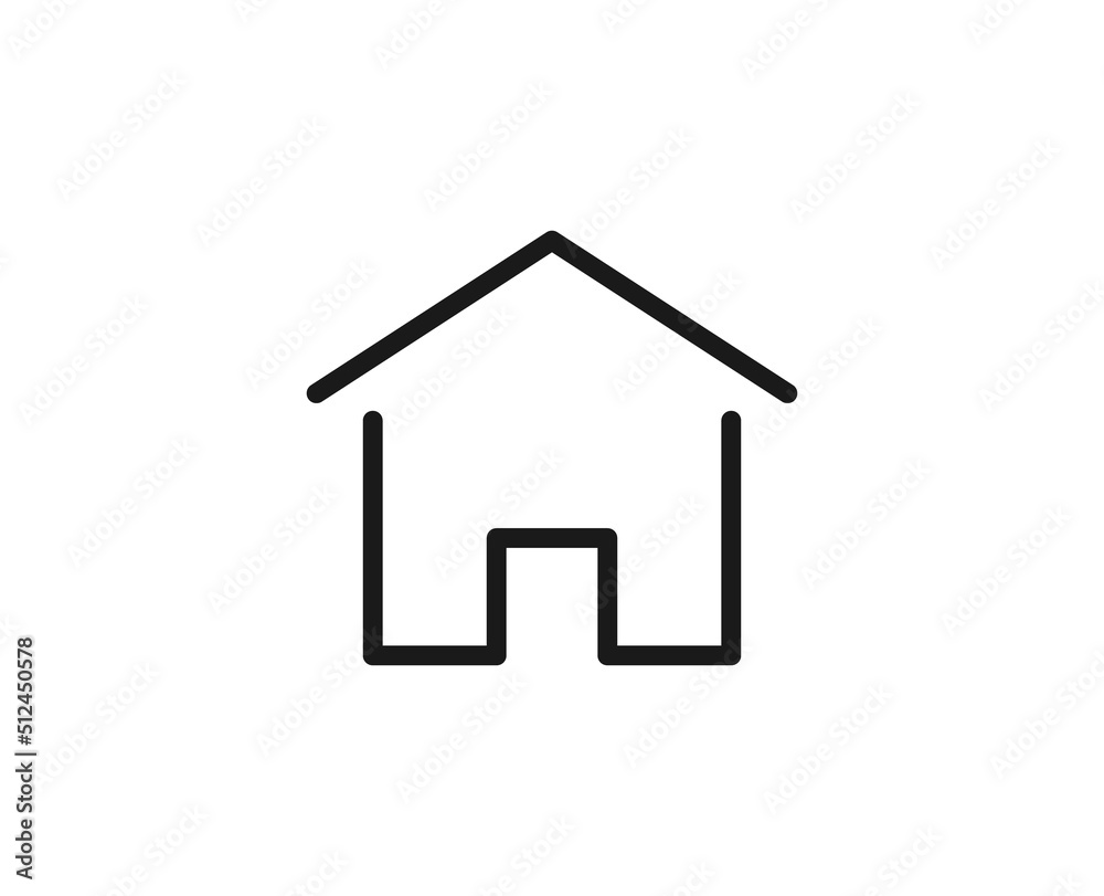 Constraction line icon on white background Constraction line icon on white background
