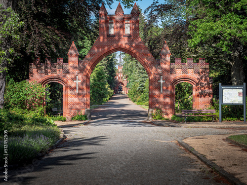 Tor zum Südfriedhof in Cottbus